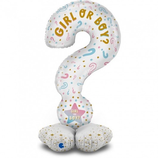 GLOBO STAND UP GENDER REVEAL 58X119CM