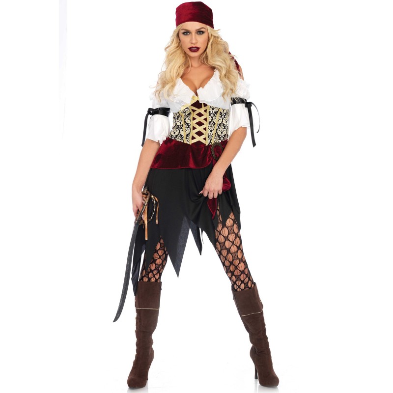 disfraz de mujer pirata