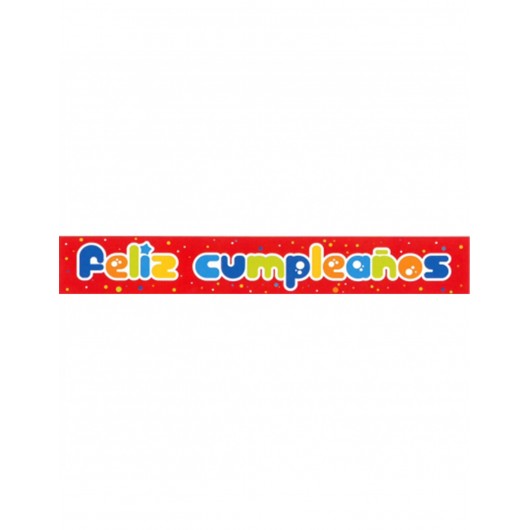 2 CARTELLS 'FELIZ CUMPLEAÑOS'