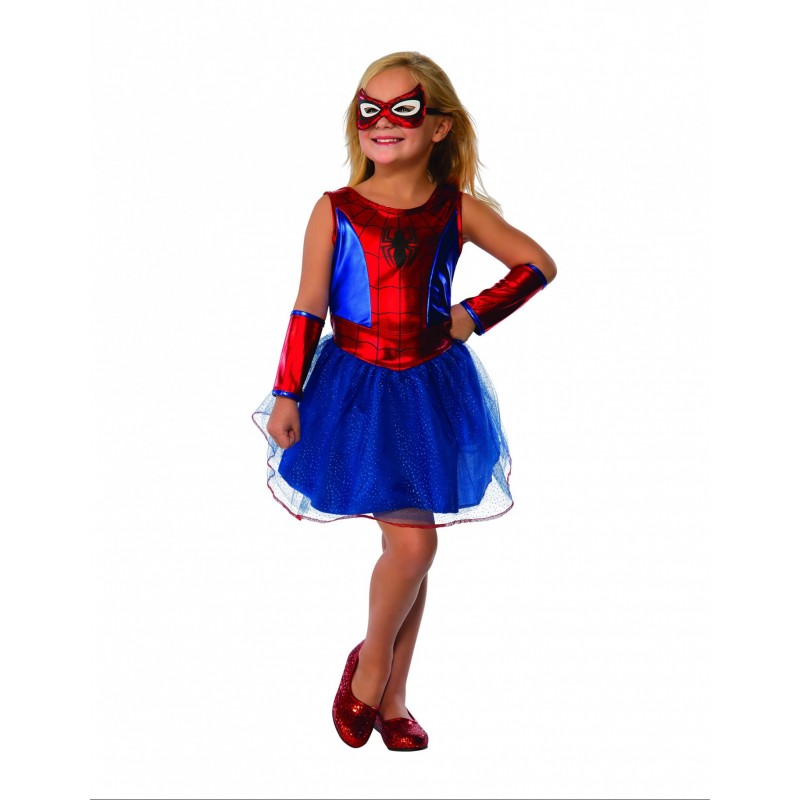 rumor diente Vendedor Disfraz de spidergirl con tutú para niña | Party Fiesta