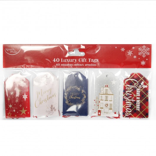 40 GIFT TAG LUXURY ASSORTIMENTS