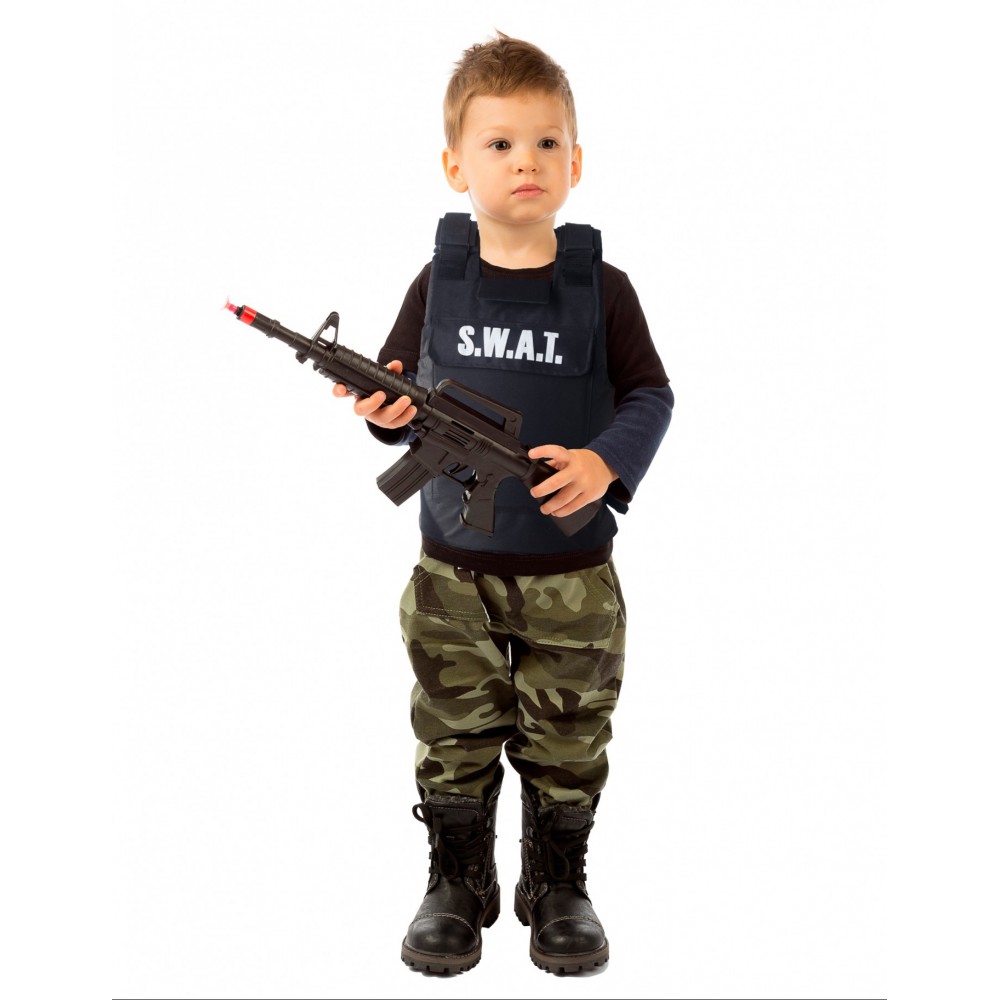 Chaleco de agente SWAT Infantil