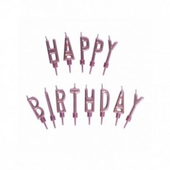 25 velas de cumpleaños para tartas y decoración de tartas de cumpleaños velas de feliz cumpleaños para decoraciones de tartas PartyWoo Velas de cumpleaños velas de colores surtidos 
