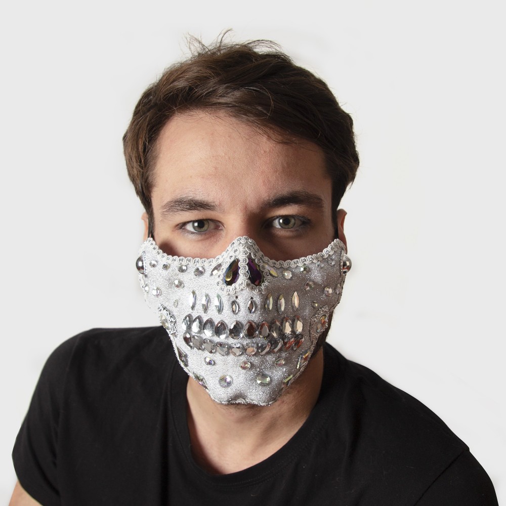 oveja Murmullo Condimento Máscara mandíbula esqueleto cristalitos | Party Fiesta