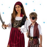 Depresión De nada Mecánico Disfraces de Carnaval de Piratas para Adultos | Party Fiesta