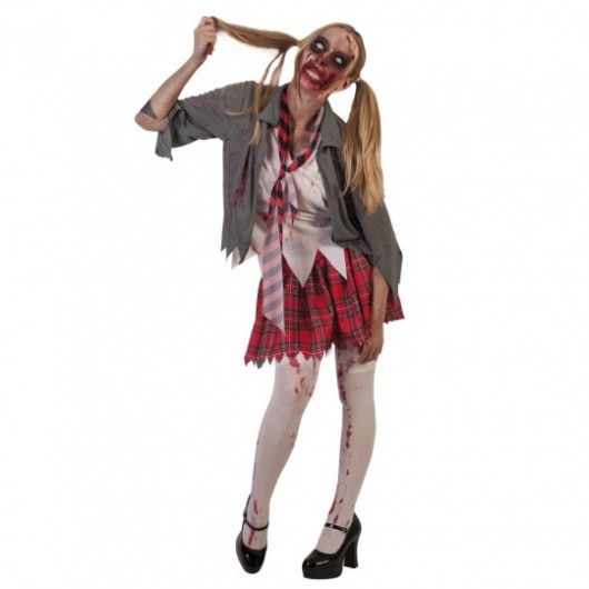 Zombie Girl High School Kostüm