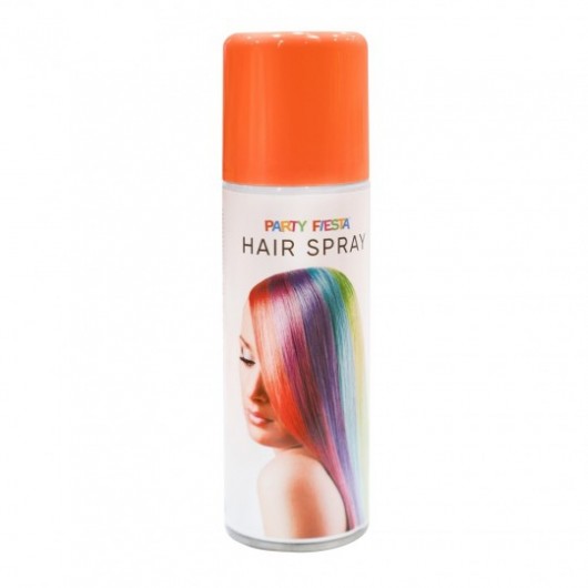 Orange schillernder Haarspray 125ml