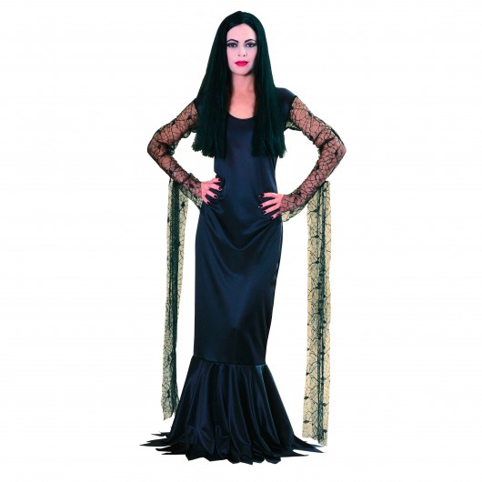 Kostüm Morticia Addams für Damen