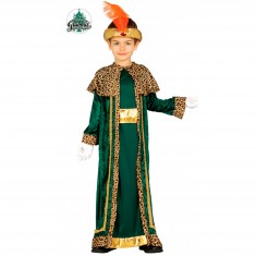 Kostüm grüner König (Kinder)