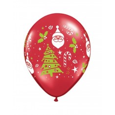 Latexluftballons Santa...