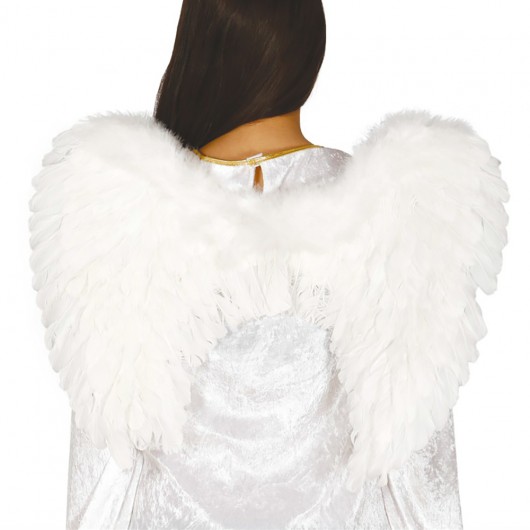 Marabou-Flügel weiß 40 x 35 cm
