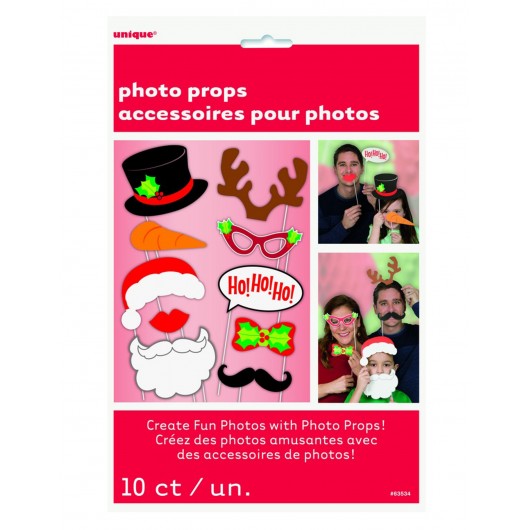 10x Photoprops Weihnachten
