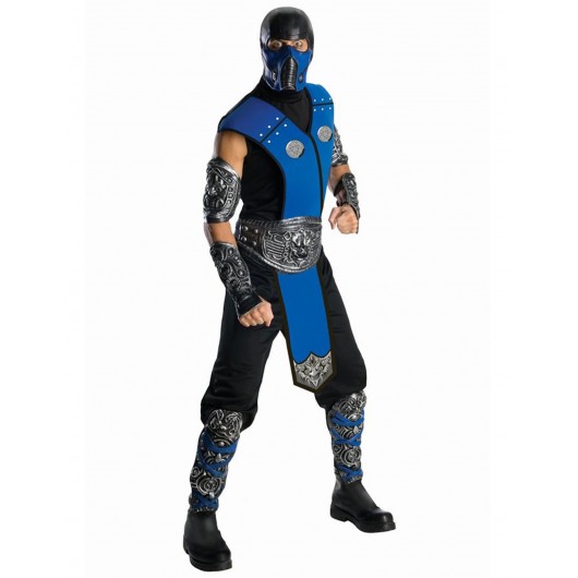 Subzero Kostüm Deluxe für Herren Mortal Kombat