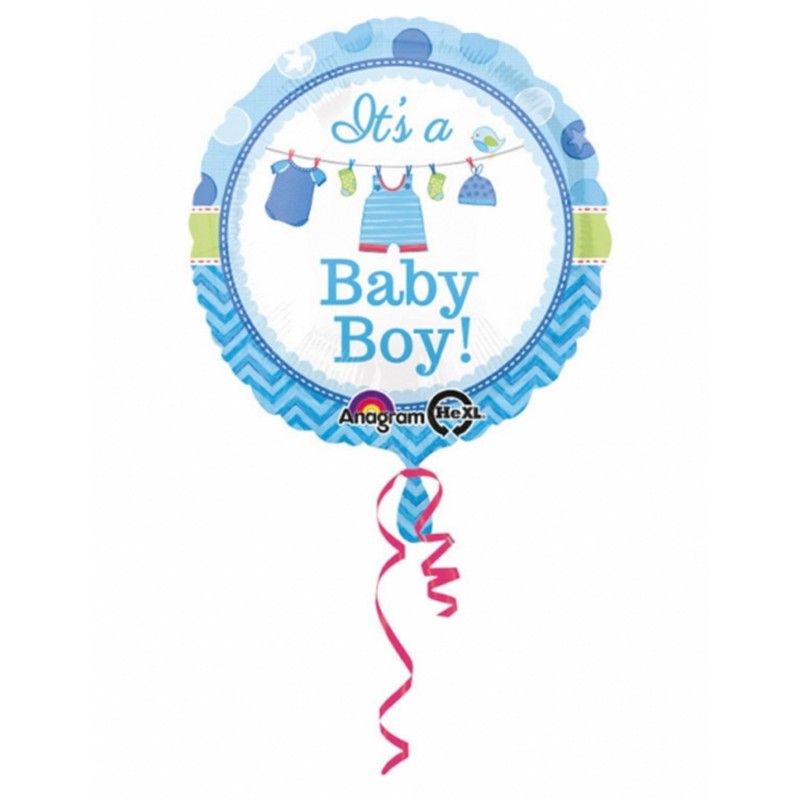 Mylar Luftballon Baby Shower Babykleidung Junge