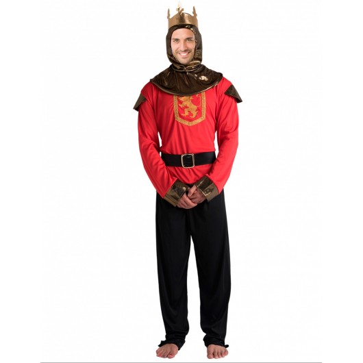Mittelalterlicher König Kostüm (S)