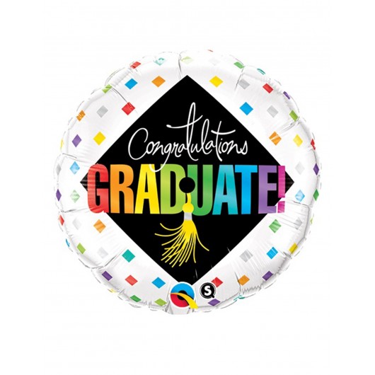 Mylar-Ballon 'Congratulations Graduate'