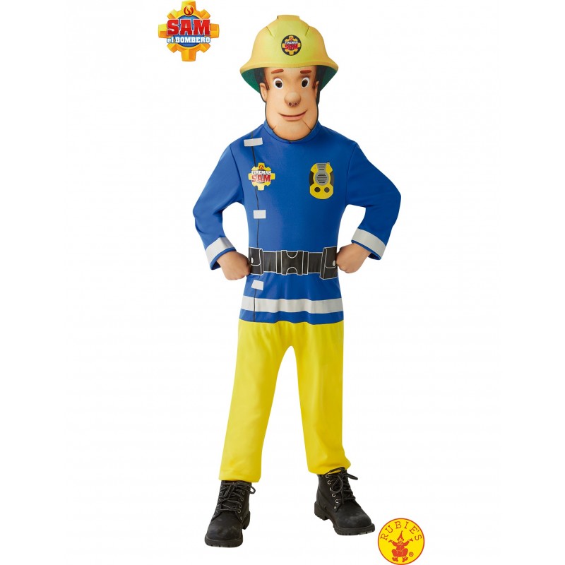 Kostüm Feuerwehr Sam für Junge (3-4 Jahre)