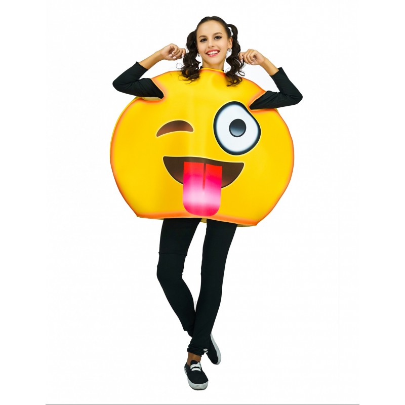 Emoji Zunge Kostüm