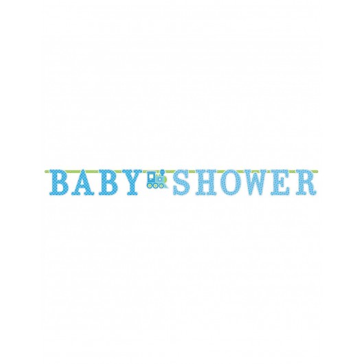 2X Banner Baby Party ''Welcome Baby'' Blau
