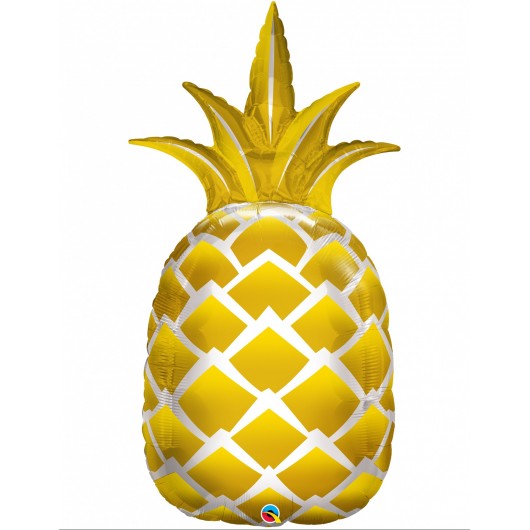 Formballon golden Ananas