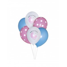 6x Luftballons ''Bebe a...