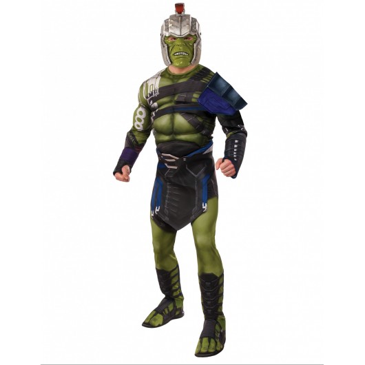Krieger Hulk Kostüm Deluxe für Herren (STD)