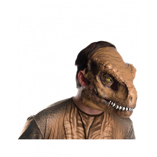Artikulierte Maske T-Rex Jurassic World für Erwachsene