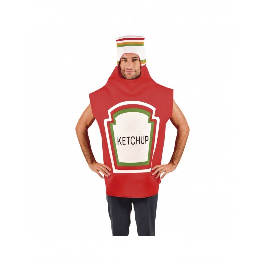 Kostüm Tomatenflasche