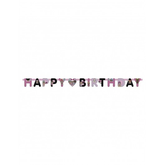 Girlande ''Happy Birthday'' LOL Surprise