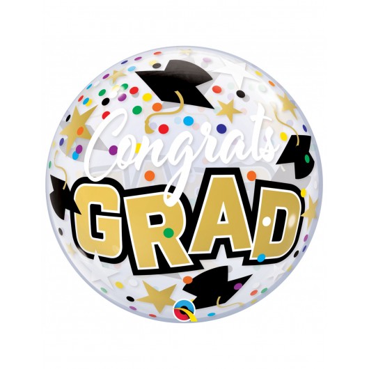 Bubble 'Congrats grad'