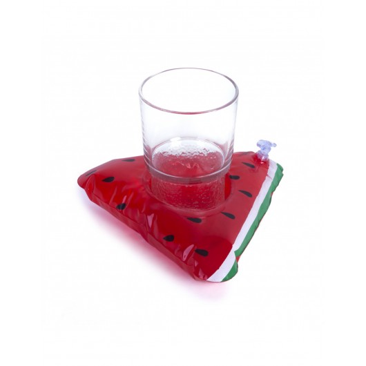 Aufblasbarer Getränkehalter Wassermelone 15 x 25 cm