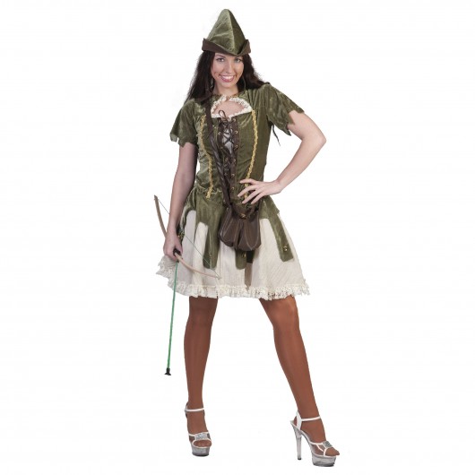 Kostüm Waldfrau für Damen