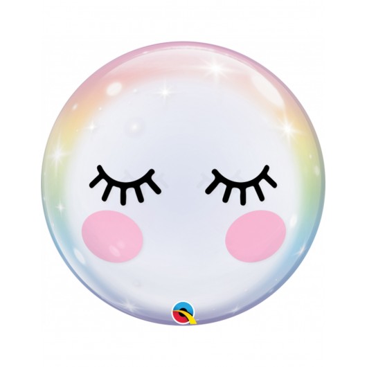Bubble-Ballon Pastellfarben