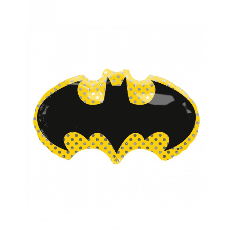 Batman Logo Mylar-Ballon