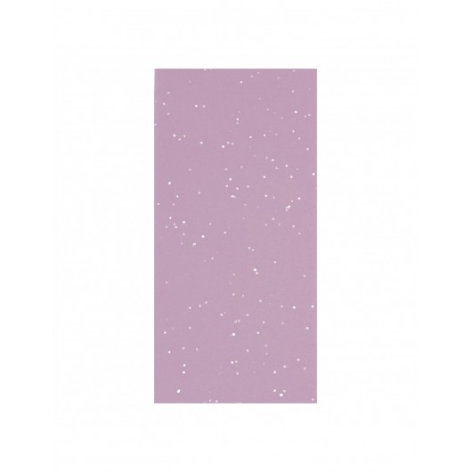 6x Blatt Seidenpapier Glitter babyrosa