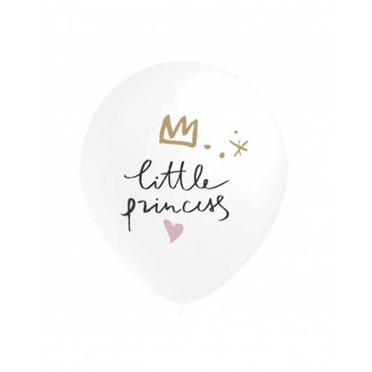 8x Latexballon Little Princess 30 cm
