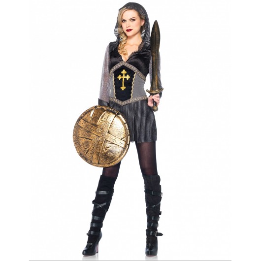 Kostüm Jeanne d'Arc Kriegerin für Frauen