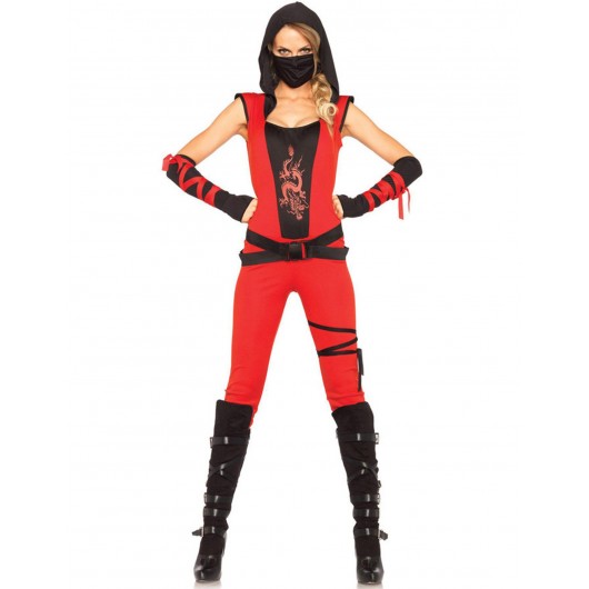 Kostüm Tödlicher Ninja für Damen