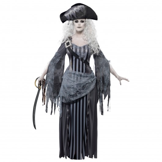 Kostüm Piratengespenst für Damen