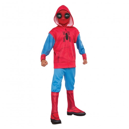Spiderman Sweats Kostüm mit Muskeln für Jungen