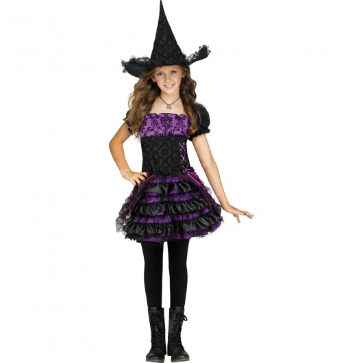 Kostüm magische Hexe für Jugendliche