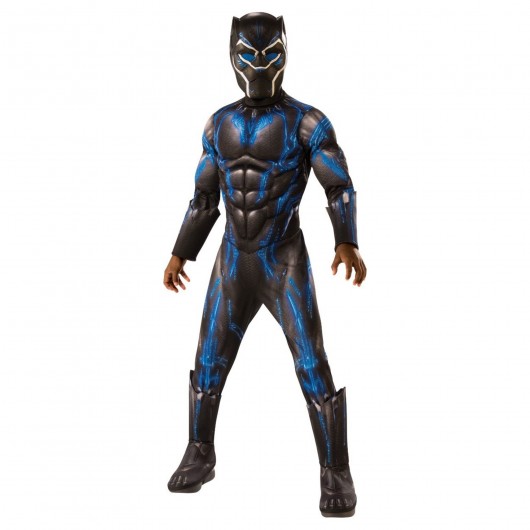 Kostüm Black Panther Kampfanzug für Jungen