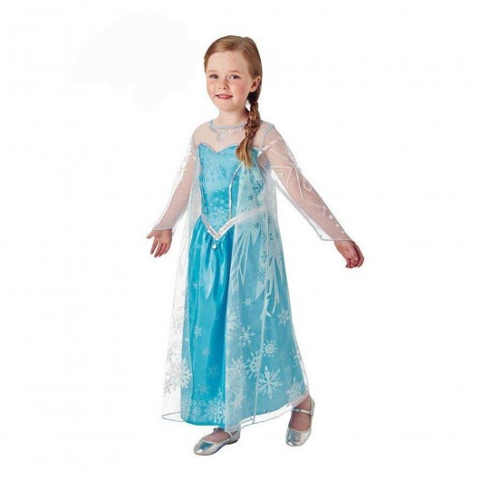 Kostüm Elsa klassisch Deluxe für Mädchen