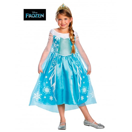 Kostüm Elsa Frozen für Mädchen