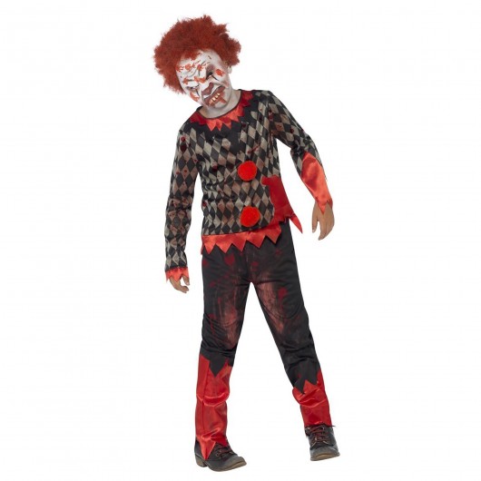 Kostüm Zombie-Clown für Jungen