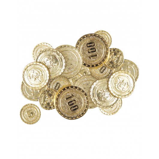 30x Piratenmünzen in Tüte