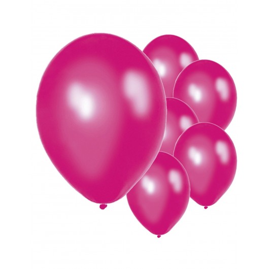 50x 28cm metallic pinke Luftballons