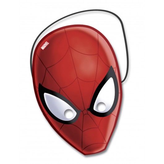 6x Masken Spiderman P