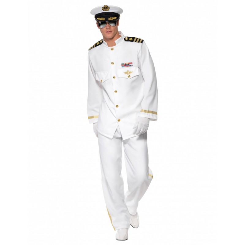 Kostüm Schiffskapitän Deluxe für Herren