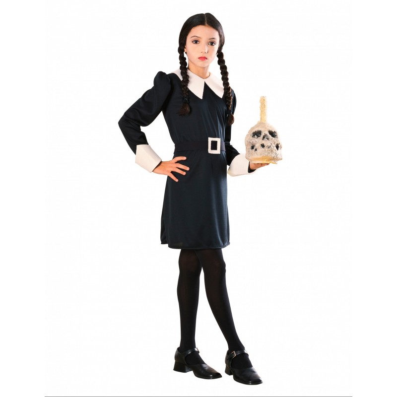 Kostüm Wednesday Addams für Mädchen